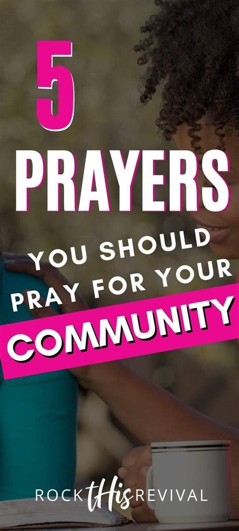 Making a Difference: Powerful Prayers for Your Community