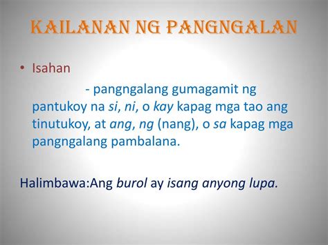 Halimbawa Ng Pangalan