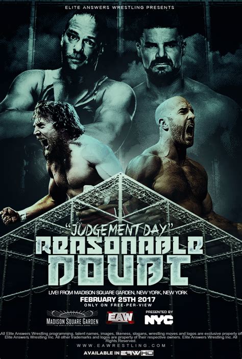 EAW Reasonable Doubt (2017) | The eWrestling Encyclopedia | Fandom