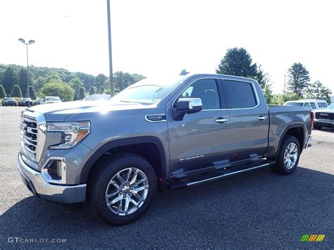 2020 Satin Steel Metallic GMC Sierra 1500 SLT Crew Cab 4WD #138988418 Photo #10 | GTCarLot.com ...