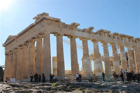 Who destroyed the Parthenon? Who sadly bombed it?