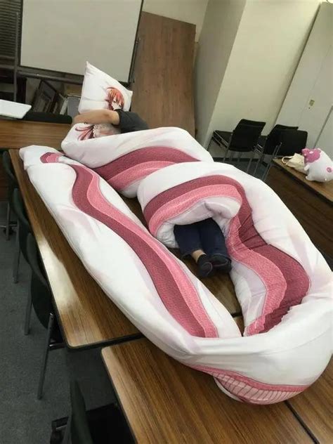 How Do You Fit This Pillow On Your Bed? 23-Foot Lamia-Inspired Body Pillow. - Anime Command Center