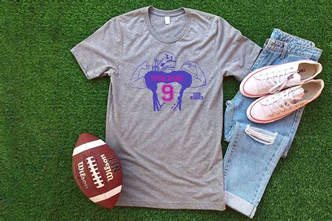 Custom Football Player PNG SVG Personalized Football Team Tee - Etsy