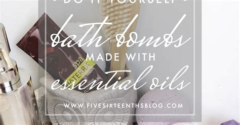 five sixteenths blog: Make it Monday // DIY Bath Bombs with Essential Oils