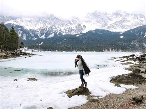 Lake Eibsee and Zugspitse : a Winter Wonderland - Captured By V