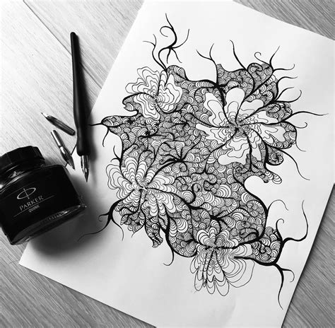 Pen And Ink Drawing Ideas - Popular Century