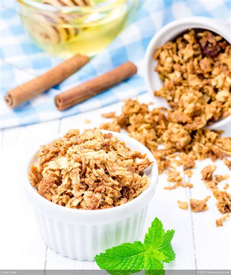 Granola for Breakfast Recipe | RecipeLand