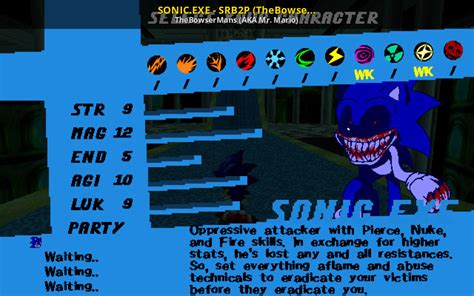 SONIC.EXE FOR SRB2P [Sonic Robo Blast 2 Persona] [Mods]