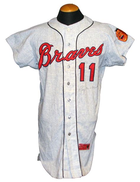 Lot Detail - 1964 Roy McMillan Milwaukee Braves Full Game-Used Road Uniform