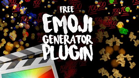 Free Emoji Generator Plugin - Final Cut Pro X