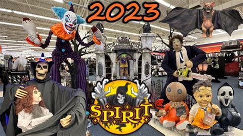 SPIRIT HALLOWEEN New 2023 Decor Full Store Walkthrough - YouTube