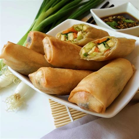 Vegetable Egg Rolls | Cilantro and Citronella