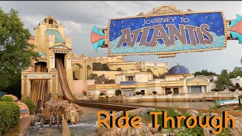 JOURNEY TO ATLANTIS || SEAWORLD ORLANDO || POV RIDE THROUGH 2020 - YouTube