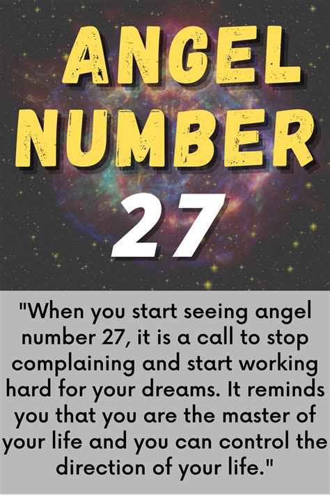 Angel Number 27 Meaning | Angel number meanings, Number 27, Number meanings