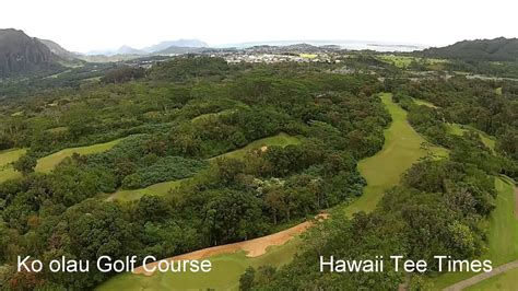 Koolau Golf Course Hawaii Tee TImes - YouTube