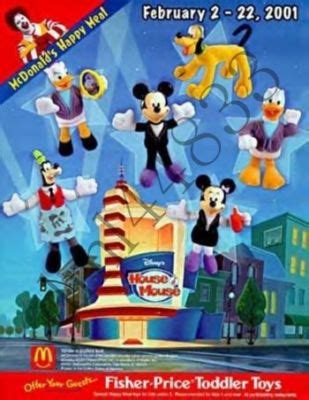 Disney's House of Mouse (McDonald's, 2001) - Kids Meal Wiki