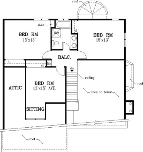 Saltbox Home Floor Plans - floorplans.click