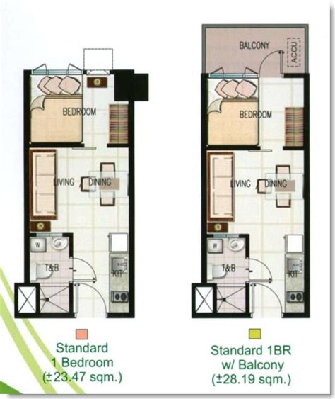 Studio Apartment Floor Plans, Condo Floor Plans, Studio Floor Plans ...