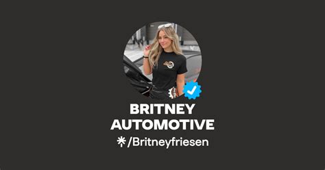 BRITNEY AUTOMOTIVE | Instagram, Facebook, TikTok | Linktree