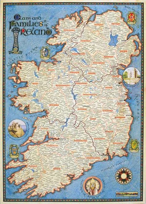 medieval ireland | Ireland medieval map | Genealogy | Genealogy ...