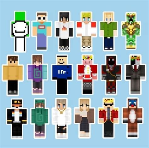 Dream Team | Armables de minecraft, Skins de minecraft, Minecraft para ...