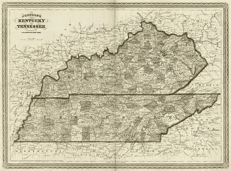 Jefferson County Kentucky Map Circa 1853 | ubicaciondepersonas.cdmx.gob.mx