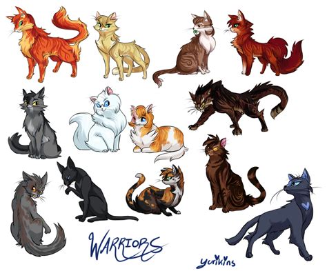 Warrior Cats Characters Into The Wild | Care About Cats