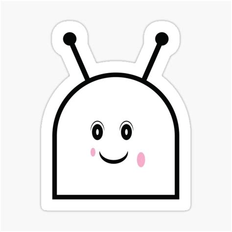 "Cute Ghost Sticker" Sticker for Sale by stickerbundle | Redbubble