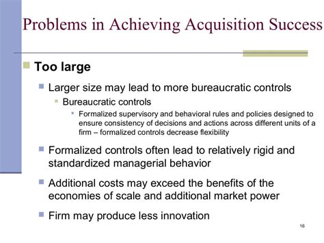 merger and acquisition strategy