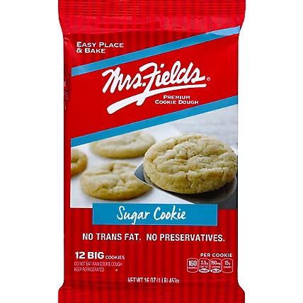 Mrs Fields Original Sugar Cookie Dough - 16 Oz - Tom Thumb