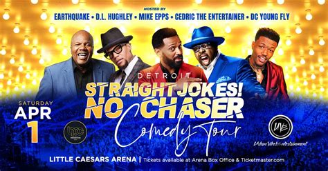 Straight Jokes! No Chaser Comedy Tour | 313 Presents