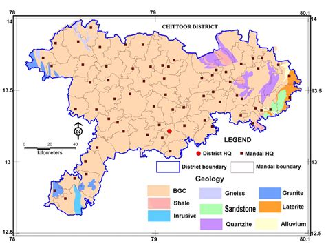 10: Geology of Chittoor district. | Download Scientific Diagram