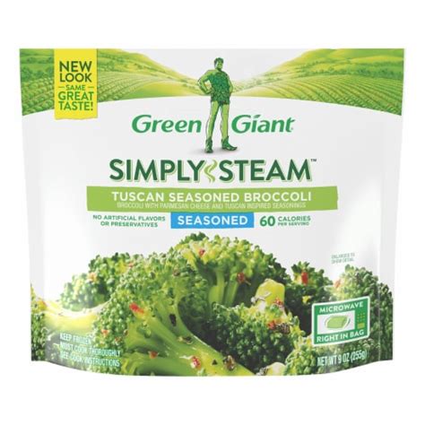 Green Giant Seasoned Steamers Tuscan Broccoli Frozen Vegetables, 11 oz - Kroger