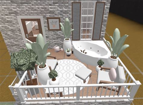 Aesthetic Bloxburg Balcony