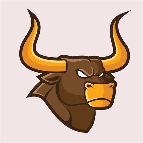 Premium Vector | Longhorns mascot logo