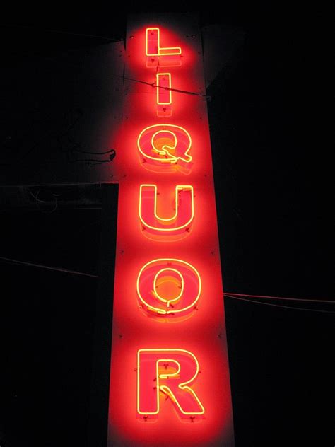 Neon Liquor Sign Photograph by Dangerous Balcony - Fine Art America