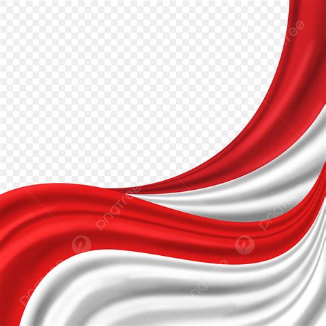 Indonesia Flag Clipart Hd PNG, Red White Indonesia Textured Flag Abstract Border, Abstract ...