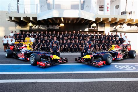 Gives you wings. Red Bull Racing Team F1 - Racing Trend