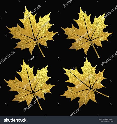 Chinar Leaf Golden Maple Leaf Wallpaper Stock Vector (Royalty Free) 2102761873 | Shutterstock