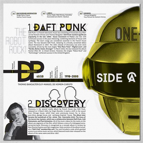 Daft Punk - Discovery Vinyl on Behance