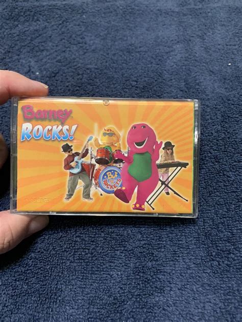 Barney Rocks! Cassette Tape Backyard Gang 1991 VERY RARE! Great Condition!! | eBay