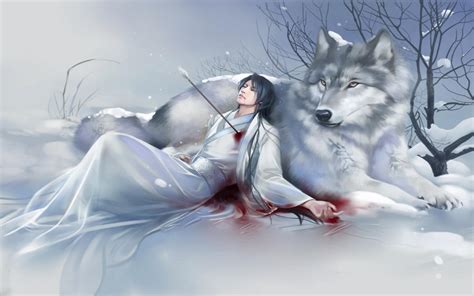 White Wolf Anime / Anime Wolves Wallpapers - Wallpaper Cave / With tenor, maker of gif keyboard ...