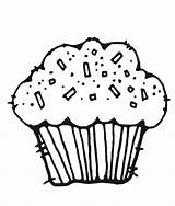 Blueberry Muffin Coloring Pages sketch template