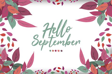 September Vector Art, Icons, and Graphics for Free Download