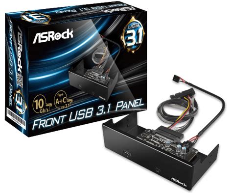 ASRock > Front USB 3.1 Panel