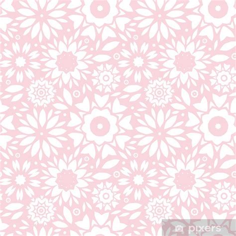 Goodinfo: Light Pink Background With Flowers