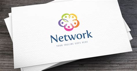 Network Logo Template by empativo on Envato Elements