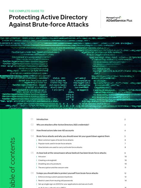 Brute Force Attack | PDF | Password | Ransomware