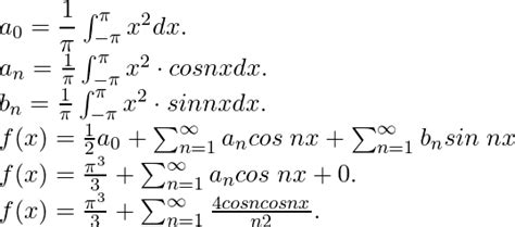 Fourier Series: Formula, Definition and Solved Examples