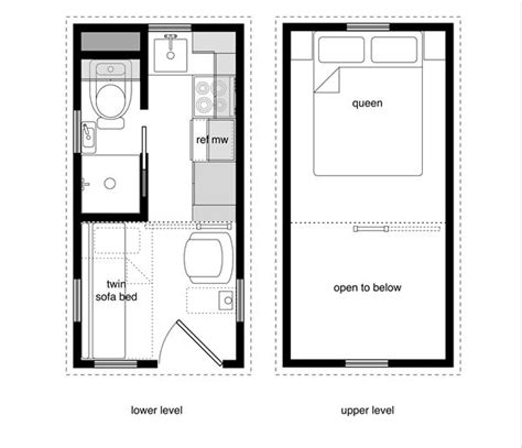 tiny house drawing plans #houseplans | Tiny house floor plans, Tiny ...